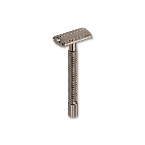 Станок для бритья Boker Rasierhobel Butterfly L Gunmetal Grey, металл