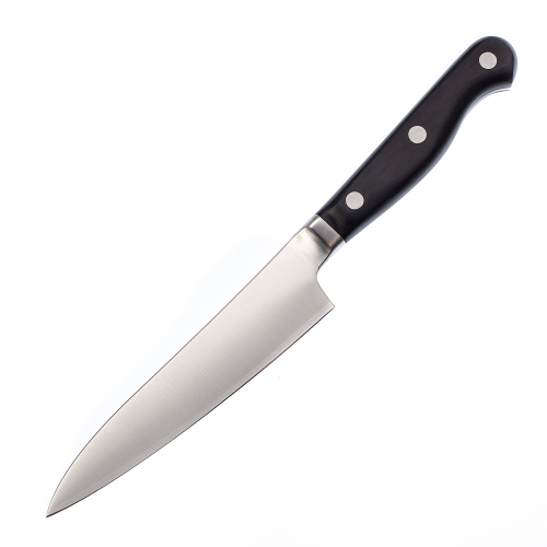 Нож кухонный Шеф Shimomura MURATO Classic 125 мм, сталь VG-10, рукоять Pakka Wood MURATO Sharp