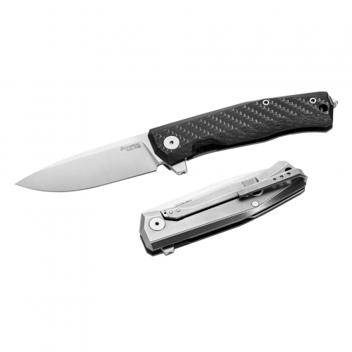 Складной нож LionSteel MT01 CF, сталь M390, рукоять Carbon fiber Lion Steel