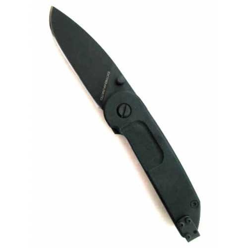 Многофункциональный складной нож Extrema Ratio BF M1A2 Black (Ruvido Handle), сталь Bhler N690, рукоять алюминий