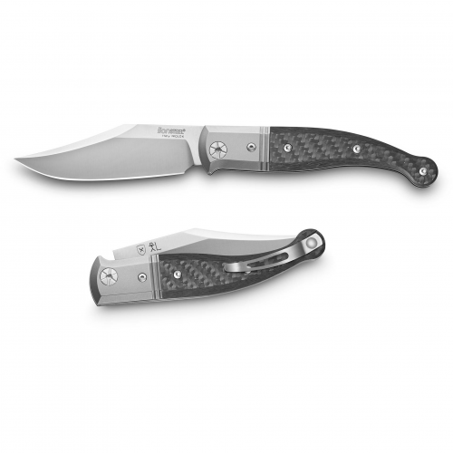 Складной нож LionSteel Gitano, сталь Niolox, рукоять Carbon fibre Lion Steel