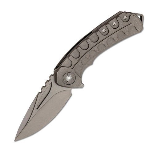Складной нож Bestech Buwaya, сталь M390, рукоять темно-серый титан Bestech Knives