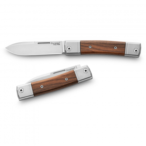 Складной нож LionSteel BestMan Drop, сталь M390, рукоять Santos wood Lion Steel