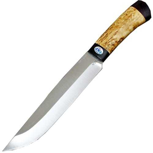 Нож разделочный "Шашлычный-бол." карельская береза, 95х18 АиР