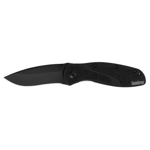 Складной нож Kershaw 1670BLK Blur Black, сталь Sandvik 14C28N, рукоять анодированный алюминий KERSHAW