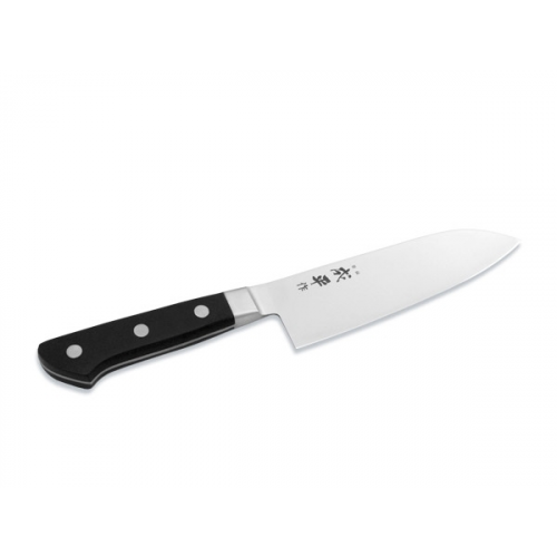 Нож Сантоку Narihira Fuji Cutlery, FC-47, сталь Mo-V, чёрный