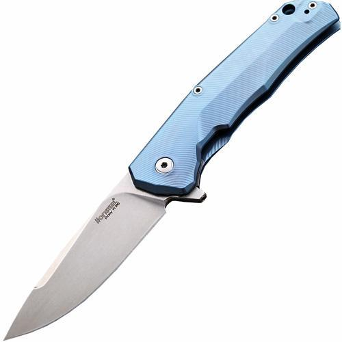 Нож складной LionSteel TRE BL BL, сталь M390, рукоять титан Lion Steel