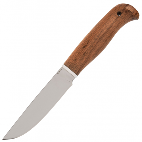 Нож Финский, сталь 65х13, рукоять орех Фабрика Баринова