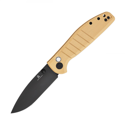 Складной нож Bestech Knives Goodboy, сталь D2, рукоять G10, коричневый