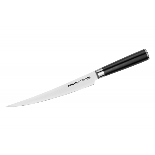 Кухонный нож Samura Mo-V для нарезки 220 мм, сталь AUS-8, рукоять G10
