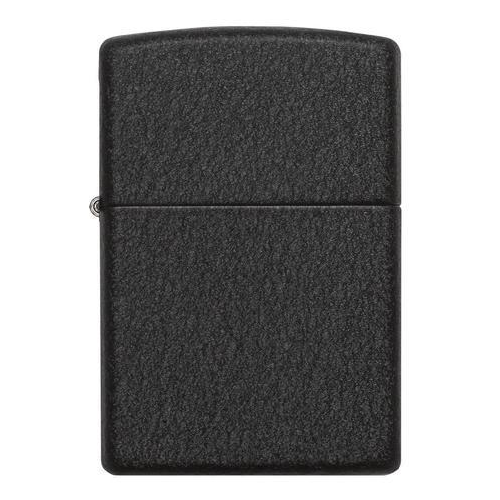 Зажигалка ZIPPO Classic с покрытием Black Crackle™, латунь и сталь, чёрная, матовая, 36x12x56 мм