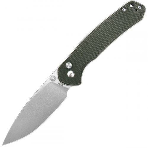 Складной нож CJRB Pyrite Large, сталь AR-RPM9, рукоять микарта зеленая CJRB Cutlery