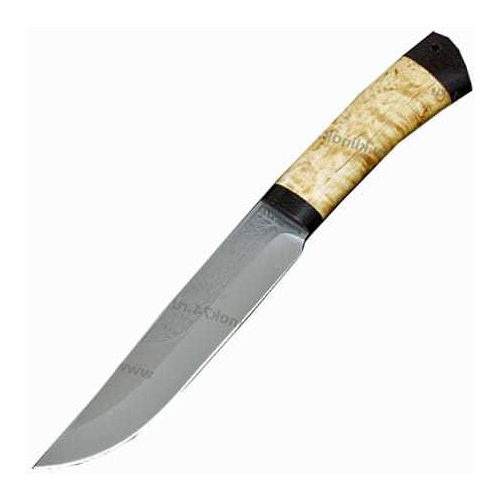 Нож разделочный "Шашлычный-сред." карельская береза, 95х18 АиР