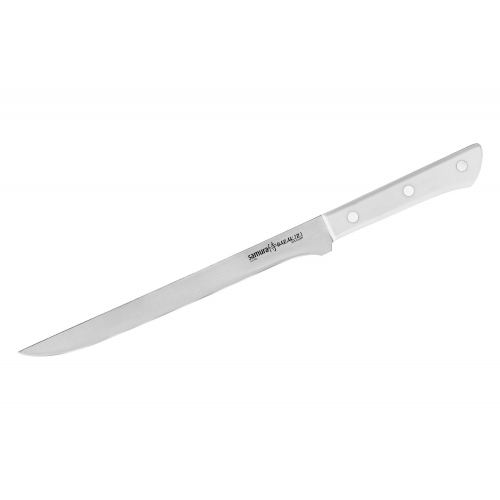 Нож кухонный "Samura HARAKIRI" филейный 218 мм, корроз.-стойкая сталь, ABS пластик