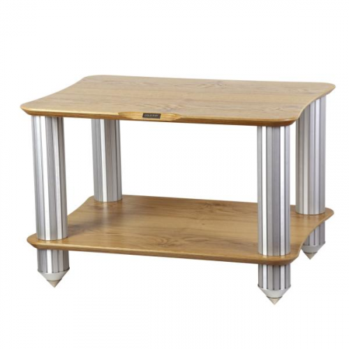 Hi-Fi-стойка Cold Ray Base 325 Oak/Silver Tube