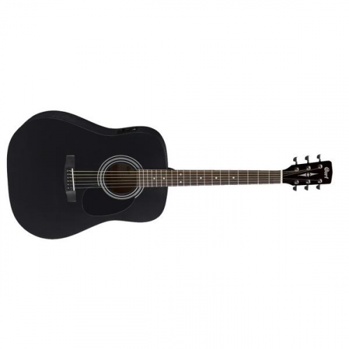 Электроакустическая гитара Cort AD810E Black Satin