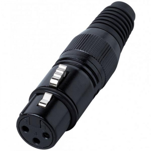Разъем XLR Bespeco XLR3FXN Black
