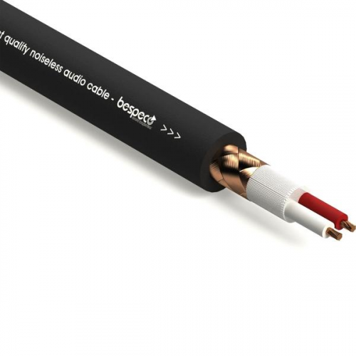 Кабель микрофонный в нарезку Bespeco B/CVP100S Black