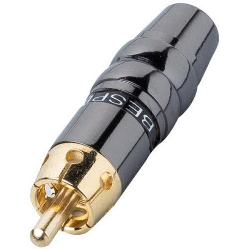 Разъем RCA Bespeco MMRCAB Black/Black