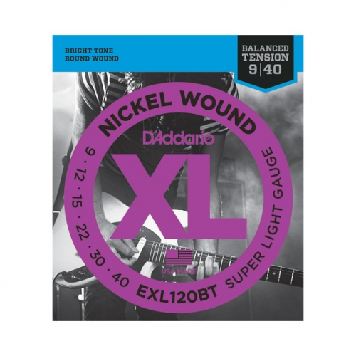 Струны для электрогитары D'Addario EXL120BT