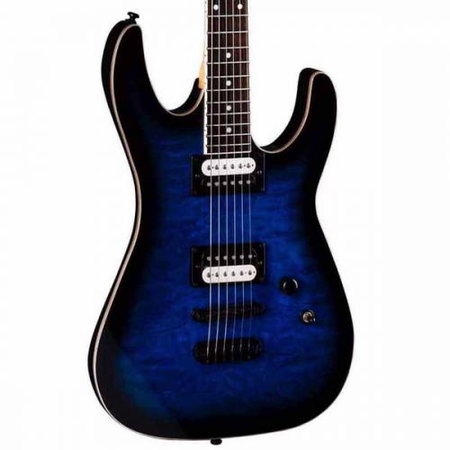 Электрогитара Dean MDX Quilt Maple Trans Blue Burst