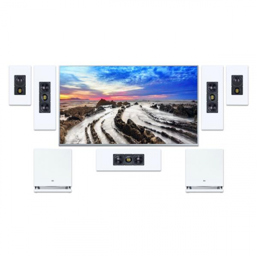 Комплект акустики ELAC 5.2 WS White
