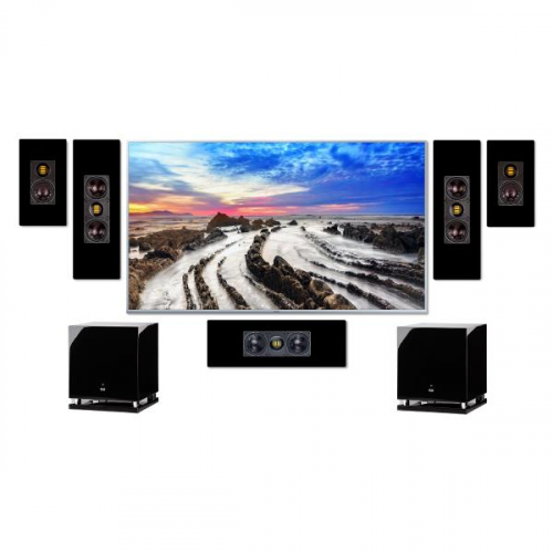 Комплект акустики ELAC 5.2 WS Black