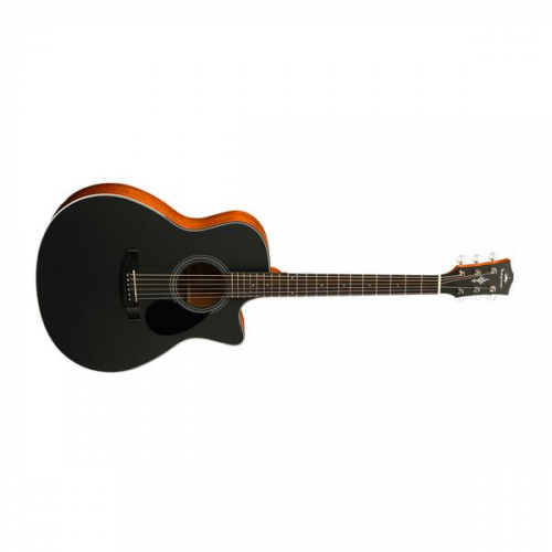 Акустическая гитара Kepma EAC Black Matt