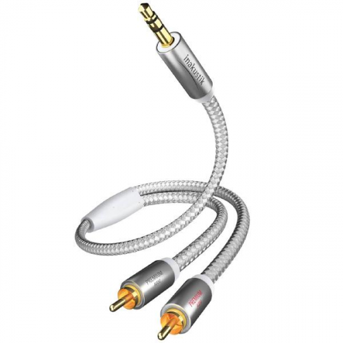 Кабель miniJack-2RCA Inakustik Premium MP3 3 m