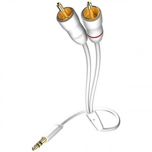 Кабель miniJack-2RCA Inakustik Star MP3 0.75 m
