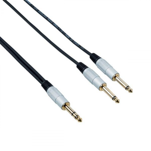 Кабель Jack-Jack Bespeco Кабель межблочный стерео Jack-2Jack RCY300 3 m