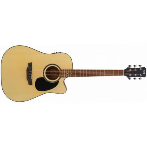 Электроакустическая гитара JET JDEC-255 Open Pore Natural
