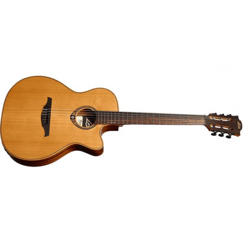 Классическая гитара со звукоснимателем LAG Guitars TN-170ASCE Natural