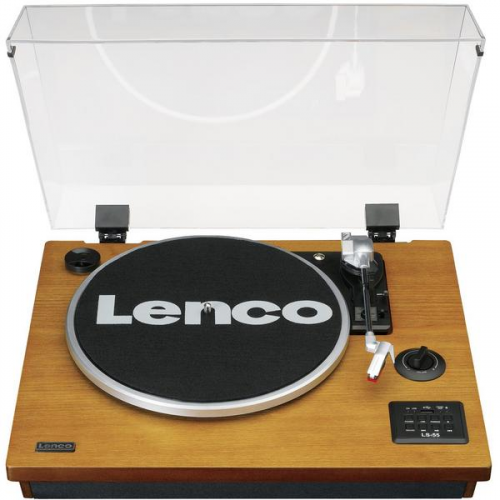 Виниловый проигрыватель Lenco LS-55 Wood (уценённый товар)