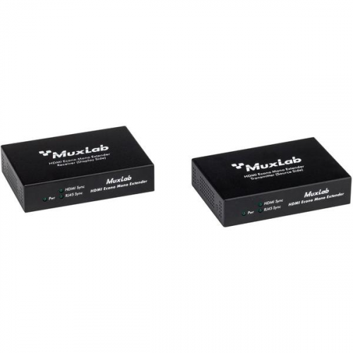 HDMI-удлинитель MuxLab Приемник и передатчик HDMI-сигнала HDBT 500451