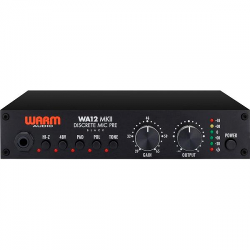 Микрофонный предусилитель Warm Audio WA12 MKII Black