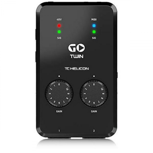 Мобильный аудиоинтерфейс TC Helicon Go Twin