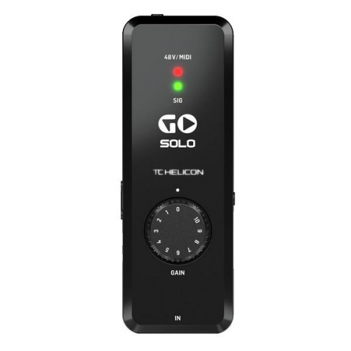 Мобильный аудиоинтерфейс TC Helicon GO Solo