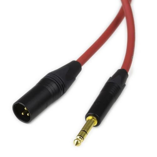 Кабель межблочный XLR-Jack Onetech Кабель межблочный XLR-M-Jack PRO Red 2 m