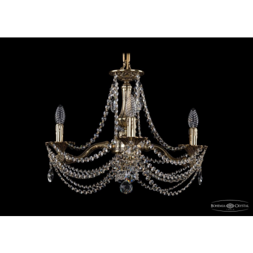 Подвесная люстра Bohemia Ivele Crystal 1710/4/160/C/GB