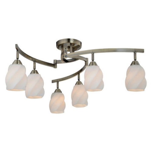 Люстра на штанге IDLamp 869/6PF-Oldbronze