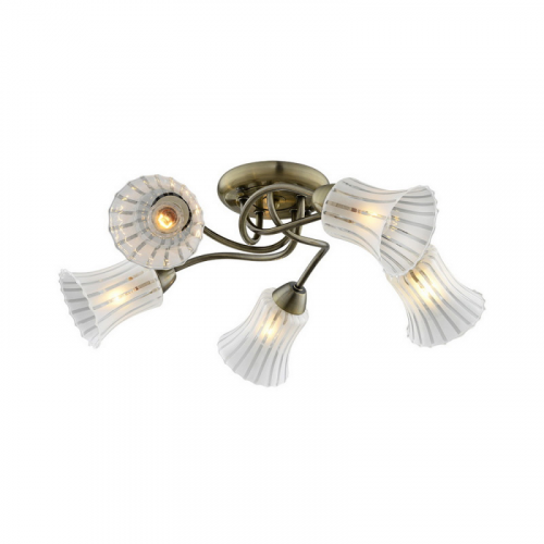 Накладная люстра IDLamp 245/5PF-Oldbronze