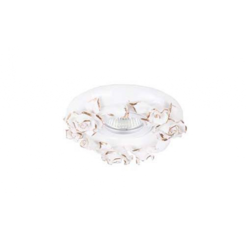 Встраиваемый светильник Donolux N1629-White+gold