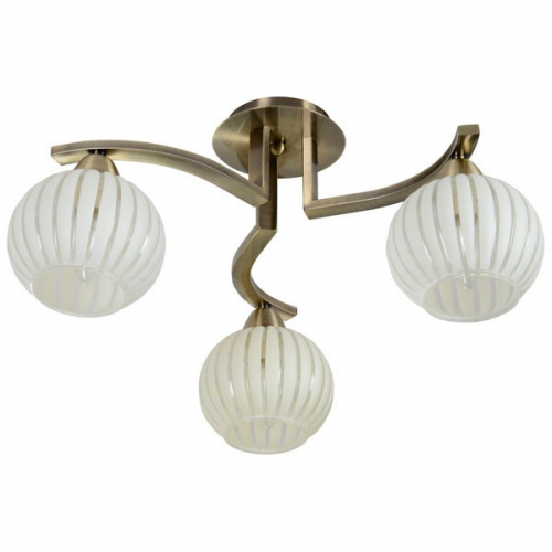 Люстра на штанге IDLamp 863/3PF-Oldbronze