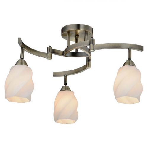 Люстра на штанге IDLamp 869/3PF-Oldbronze