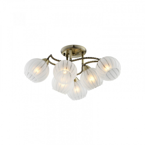 Накладная люстра IDLamp 244/6PF-Oldbronze