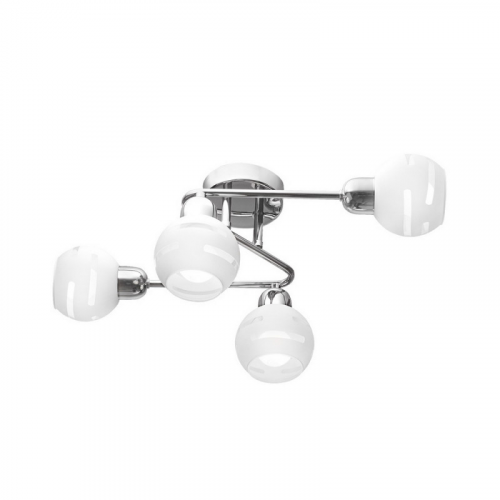 Люстра на штанге IDLamp 361/4A-Whitechrome