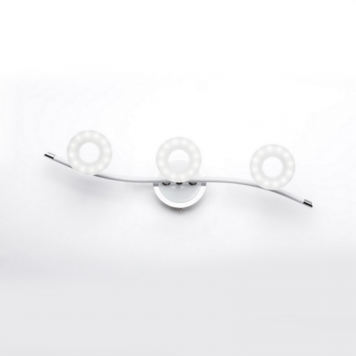 Бра IDLamp 390/3A-LEDWhitechrome