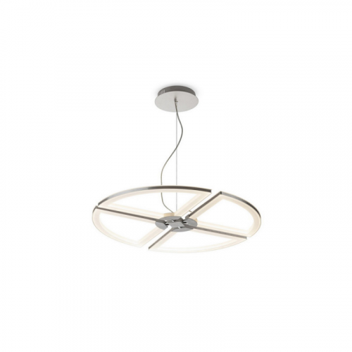 Подвесная люстра IDLamp 398/80-LEDWhitechrome