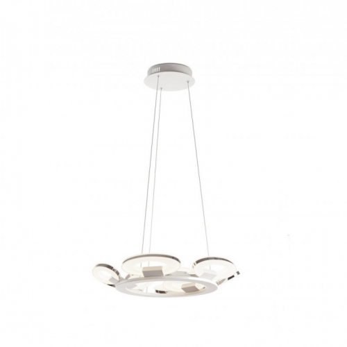 Подвесная люстра IDLamp 399/9-LEDWhitechrome